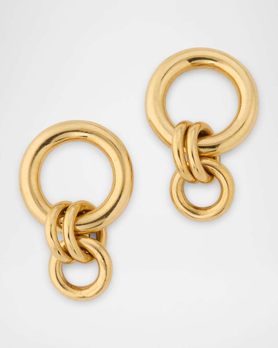 Canis 18K Yellow Gold Earrings